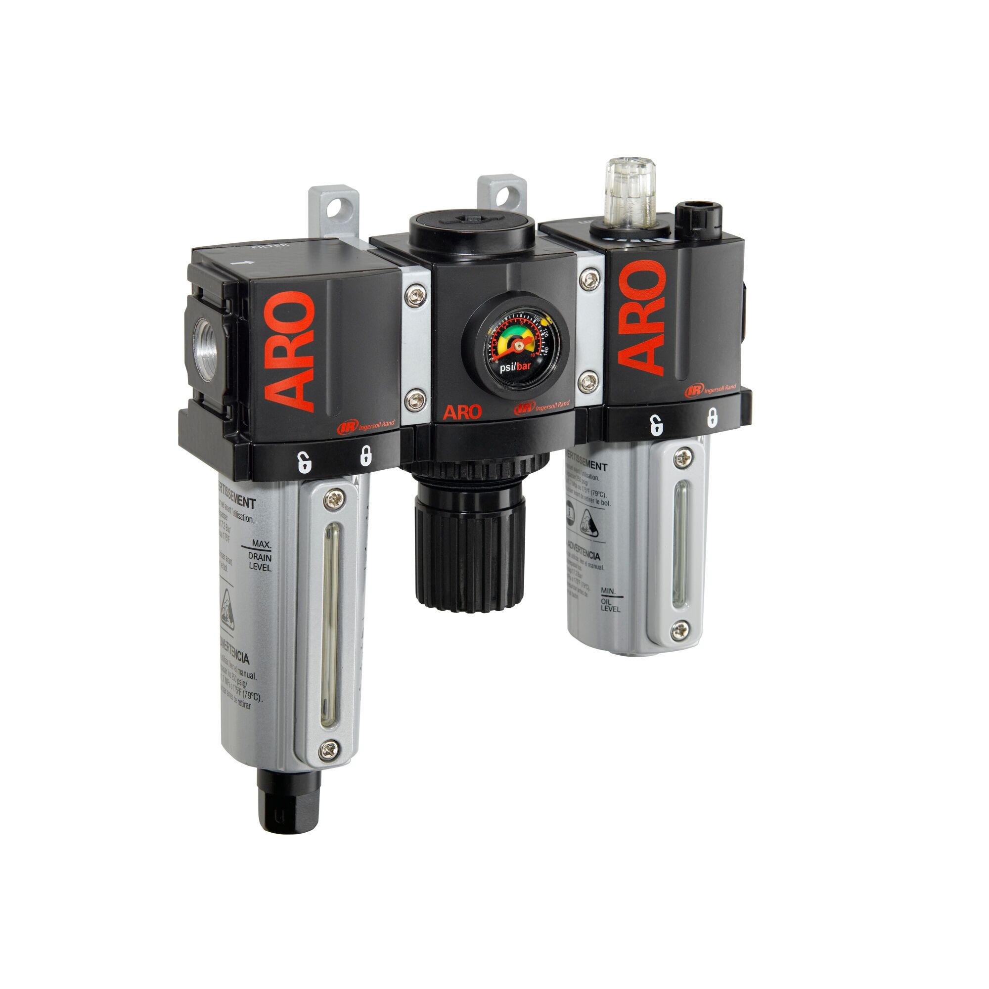 ARO Ingersoll Rand, 1/4in. Combination FRL 1500 Series, Model# C38221-811